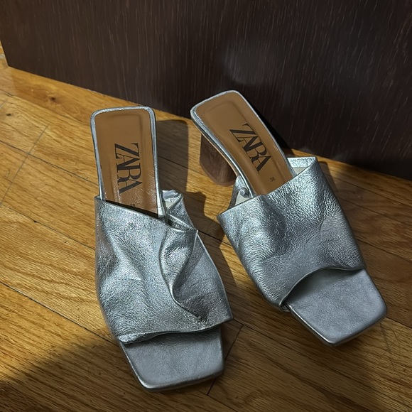 Zara metallic heel - Picture 2 of 4